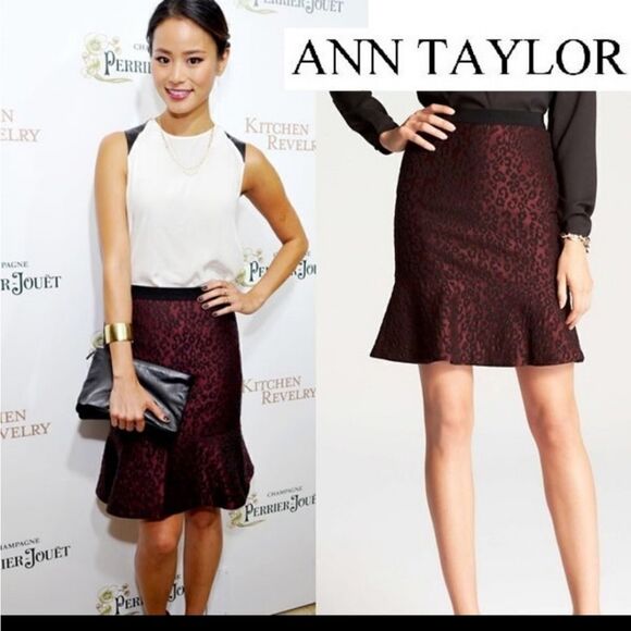 LOFT fully lined skirt - Picture 1 of 10